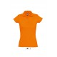 Polo SOL'S PRESCOTT WOMEN, Couleur : Orange, Taille : S