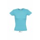 Tee-shirt SOL'S MISS, Couleur : Bleu Atoll, Taille : S