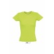 Tee-shirt SOL'S MISS, Couleur : Vert Pomme, Taille : S
