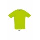 Tee shirt SOL'S SPORTY, Couleur : Vert Fluo, Taille : 3XL