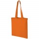 Sac Shopping coton Madras, Couleur : Orange