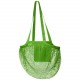 Sac shopping Pune en coton maille filet bio GOTS 100 g/m² -  6L, Couleur : Vert