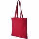 Sac shopping en coton organique Orissa 140 g/m² GOTS 7L, Couleur : Rouge