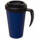 Mug isolant Americano® grande 350ml, Couleur : Bleu / Noir