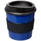 Gobelet Americano primo 250 ml avec bandeau antidérapant, Couleur : Bleu / Noir