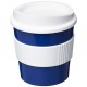 Gobelet Americano primo 250 ml avec bandeau antidérapant, Couleur : Bleu / Blanc