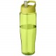 Bouteille de sport H2O Active® Tempo 700ml, Couleur : Citron Vert Transparent / Citron Vert