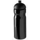 Bouteille de sport H2O Base 650 ml avec couvercle dôme, Couleur : Noir