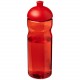 Bouteille de sport H2O Base 650 ml avec couvercle dôme, Couleur : Rouge