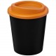 Gobelet isolant Americano® Espresso 250ml, Couleur : Noir / Orange