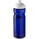 Bouteille de sport H2O Active® Eco Base 650ml avec couvercle dôme, Couleur : Bleu / Blanc
