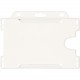 Porte-cartes Vega en plastique recyclé, Couleur : Blanc