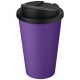 Mug Américano® recyclé isolant 350ml anti-fuite, Couleur : Violet / Noir