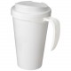 Mug isolant Americano® Grande 350ml avec couvercle anti fuites, Couleur : Blanc