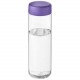 Bouteille H2O Active® Vibe 850ml avec couvercle vissé, Couleur : Translucide / Violet