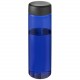 Bouteille H2O Active® Vibe 850ml avec couvercle vissé, Couleur : Bleu / Noir