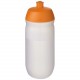 Bouteille de sport HydroFlex™ Clear 500 ml, Couleur : Orange / Givré