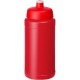 Gourde de sport recyclée Baseline de 500 ml, Couleur : Rouge / Rouge