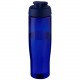 Bouteille de sport H2O Active® Eco Tempo de 700 ml avec couvercle à bec verseur, Couleur : Bleu / Bleu