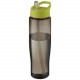 Bouteille de sport H2O Active® Eco Tempo de 700 ml avec couvercle à bec verseur, Couleur : Citron Vert / Charbon