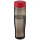 Bouteille d'eau H2O Active® Eco Tempo de 700 ml avec couvercle vissé, Couleur : Rouge / Charbon