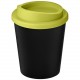 Gobelet recyclé Americano® Espresso Eco de 250 ml, Couleur : Noir / Citron Vert