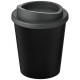 Gobelet recyclé Americano® Espresso Eco de 250 ml, Couleur : Noir / Gris