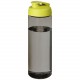 Bouteille de sport H2O Active® Eco Vibe de 850 ml avec couvercle à bascule, Couleur : Charbon / Citron vert