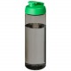 Bouteille de sport H2O Active® Eco Vibe de 850 ml avec couvercle à bascule, Couleur : Charbon / Vert