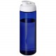 Bouteille de sport H2O Active® Eco Vibe de 850 ml avec couvercle à bascule, Couleur : Bleu / Blanc