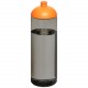 Bouteille de sport H2O Active® Eco Vibe de 850 ml avec couvercle dôme, Couleur : Charbon / Orange