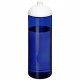 Bouteille de sport H2O Active® Eco Vibe de 850 ml avec couvercle dôme, Couleur : Bleu / Blanc