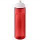 Bouteille de sport H2O Active® Eco Vibe de 850 ml avec couvercle dôme, Couleur : Rouge / Blanc