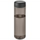 Bouteille d'eau H2O Active® Eco Vibe de 850 ml avec couvercle vissé, Couleur : Charbon / Noir