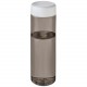 Bouteille d'eau H2O Active® Eco Vibe de 850 ml avec couvercle vissé, Couleur : Charbon / Blanc