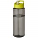 Bouteille de sport H2O Active® Eco Vibe de 850 ml avec couvercle à bec verseur, Couleur : Charbon / Citron vert