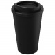 Gobelet isolant recyclé Americano® 350ml, Couleur : Noir
