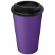 Gobelet isolant recyclé Americano® 350ml, Couleur : Violet / Noir
