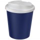 Gobelet isolant Espresso Brite-Americano® 250ml avec couvercle anti-fuite, Couleur : Bleu / Blanc