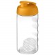 Bouteille shaker H2O Active® Bop 500 ml, Couleur : Orange / Translucide