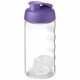 Bouteille shaker H2O Active® Bop 500 ml, Couleur : Violet / Translucide
