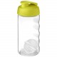 Bouteille shaker H2O Active® Bop 500 ml, Couleur : Citron Vert / Translucide