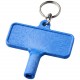 Clé à radiateur en plastique avec porte-clés Largo, Couleur : Bleu