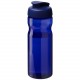 Bouteille de sport H2O Active® Eco Base de 650 ml avec couvercle à bec verseur, Couleur : Bleu