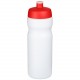 Bouteille de sport Baseline® Plus de 650 ml, Couleur : Rouge / Blanc