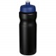 Bouteille de sport Baseline® Plus de 650 ml, Couleur : Bleu / Noir