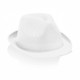 Chapeau Publicitaire couleur avec Bandeau Haut 3,5 cm, Couleur : Blanc