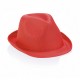 Chapeau en couleur BRAZ, Couleur : Rouge