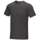 T-shirt Azurite bio GOTS manches courtes homme, Couleur : Gris Storm, Taille : XS