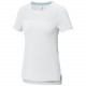 T-shirt Borax à manches courtes et en cool fit recyclé GRS pour femme, Couleur : Blanc, Taille : XS